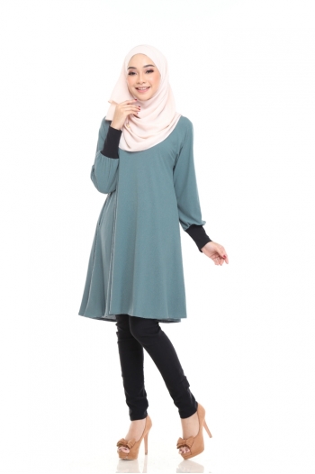 Fia Blouse Turquoise