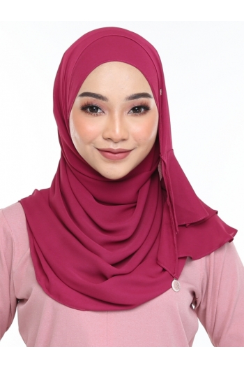 Carlina Shawl Hot Pink