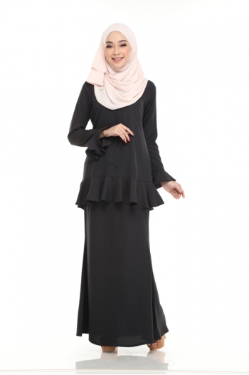 Kurung Laila Black