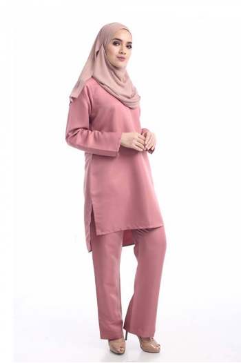 Lofar Kurta Dark Peach