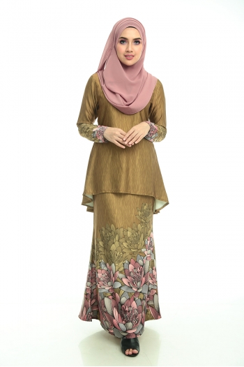 Lily Kurung PC Olive Green