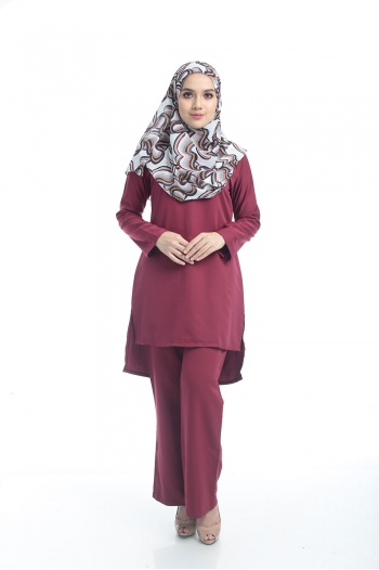 Lofar Kurta Maroon