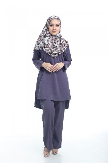Lofar Kurta Purple