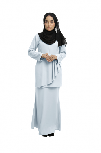 Casandria Kurung Light Blue
