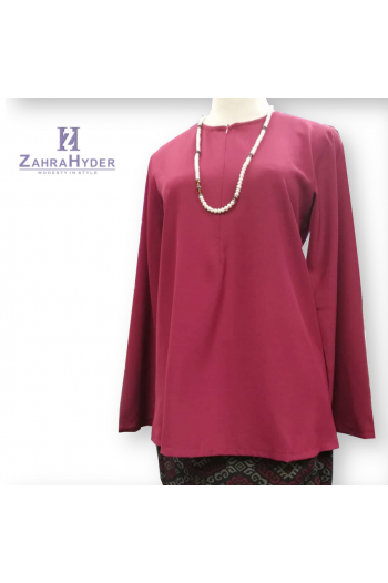 Kurung Kedah Azzwa Maroon