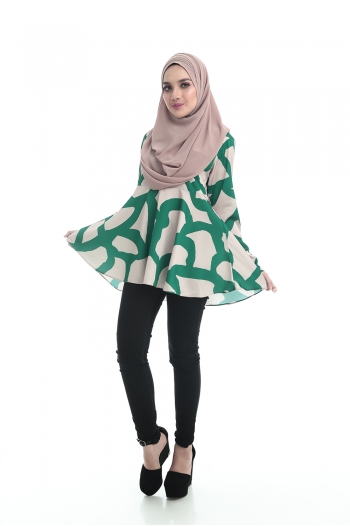 Camelia Doll Cut Hijau